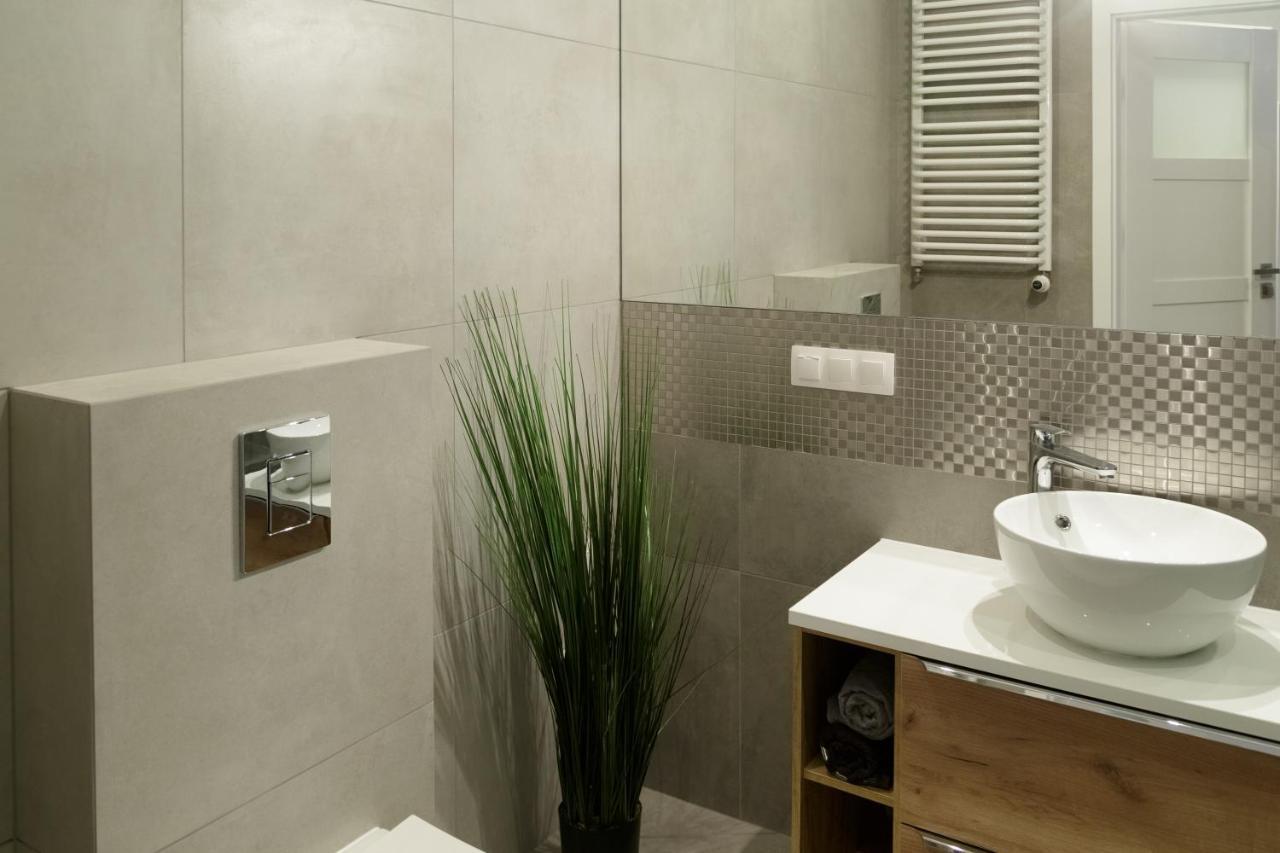 Modern Silver Apartment Krakau Exterior foto